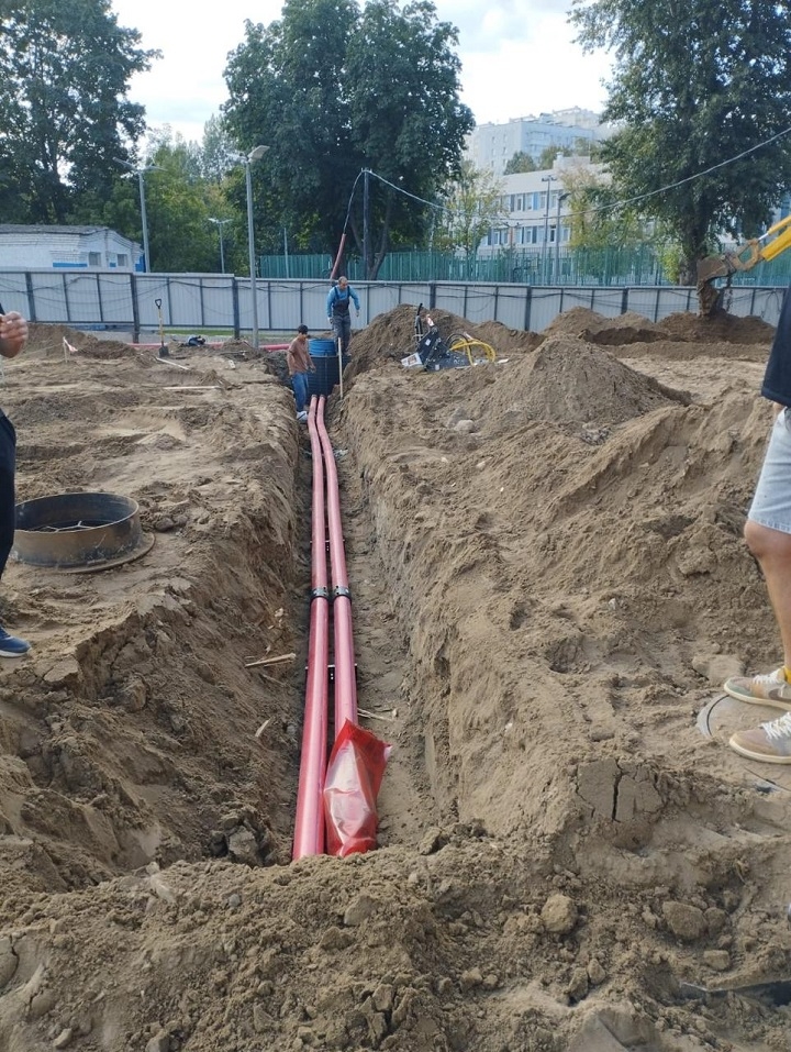 Новые коммуникации для нового дома