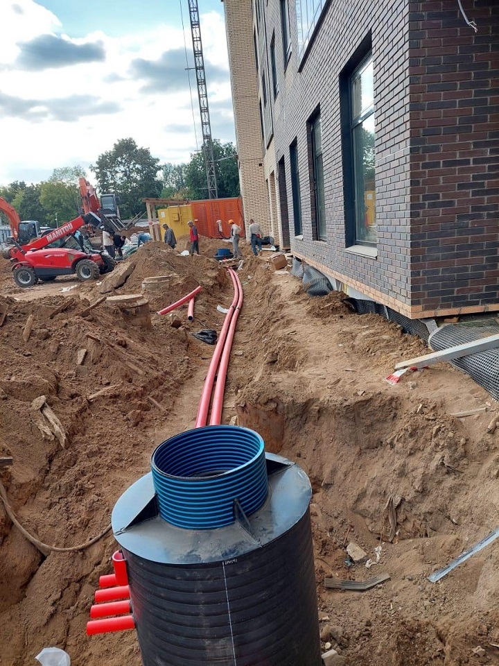 Новые коммуникации для нового дома