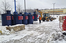 Строительство дороги в поселении Сосенское Новой Москвы