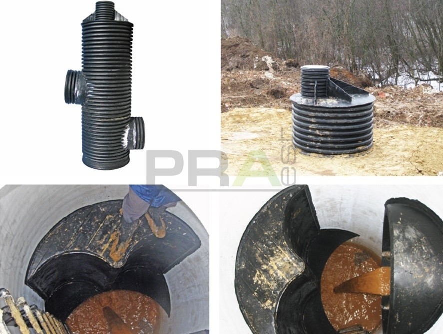 Перепадные колодцы индивидуального проектирования.