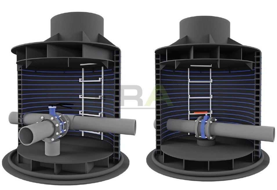 колодцы водопроводные PRAdest 