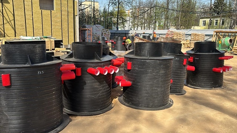 Строительство детского военно-патриотического лагеря