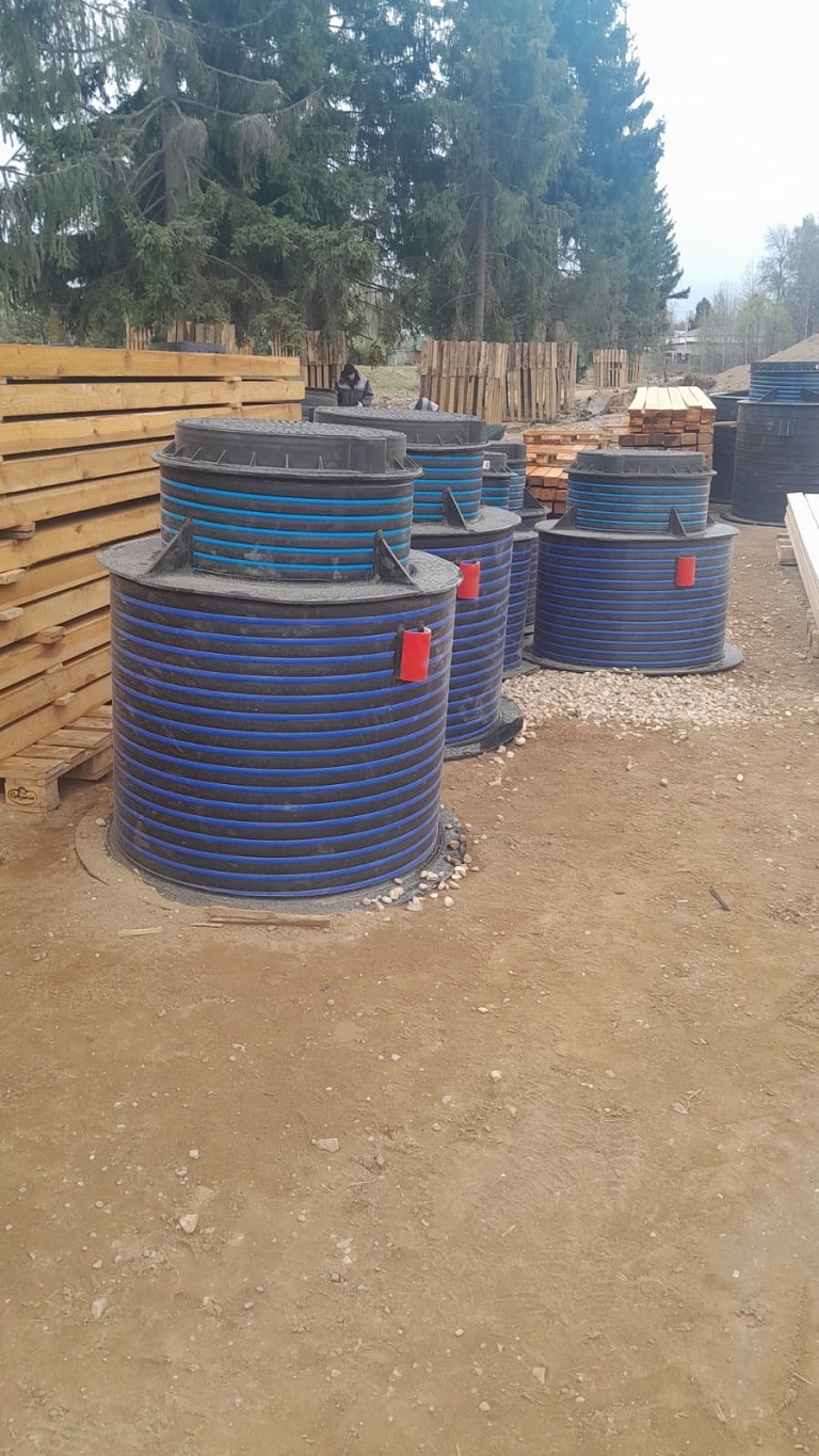 Строительство детского военно-патриотического лагеря