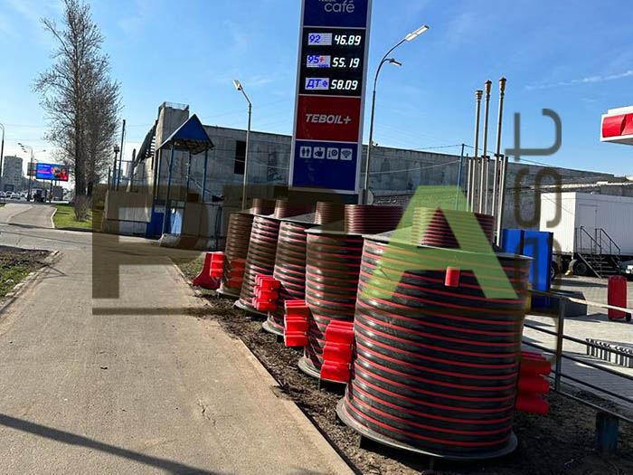 Реконструкция АЗС и прилегающих территорийи